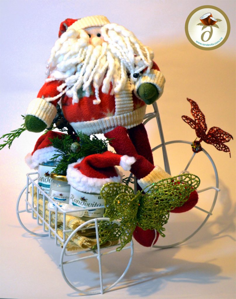 Papá Noel está listo con sus regalos